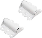 Litepak Screen Door Hinge Professional Grade Hardware Self-Closing Easy Install (2 Pack, White) - color: White, size: 2 Pack