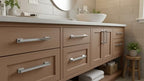 Alzassbg Polished Chrome Cabinet Pulls and Handles 10 Pack, AL3061CP - color: Polished Chrome, size: 5" Hole Center