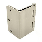 3.5 Inch Swing Clear Offset Door Hinge (1/4" Radius, Satin Nickel) - color: Satin Nickel, size: 1/4" Radius