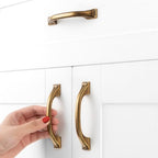 Antique Brass Cabinet Pulls 3 Inch Brass Drawer Pulls 10 Pack 8222 - color: Antique Brass, size: 3 Inches, style: 10 Pack Arch Pull