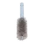Walfront 6PCS Hole Cleaning Brushes Bore Brush Twisted Wire Cleaning Brush Power Drill Wire Brush 1/4in Hex Shank Steel Wire Silver - size: Steel Wire (Silver)