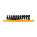 GEARWRENCH 12 Piece 1/4" Dr 6 Pt Universal Impact Metric Socket Set | 84905 - style: 12-piece kit