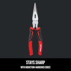 CRAFTSMAN CMHT81645 8-in. Long Nose Pliers