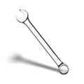 zhax 18mm Metric Combination Wrench, 12 Point Box End, 15 Degree Offset Design, Mirror Polish Finish, Forged CR-V Steel, Hand Tools for Mechanics, Ideal for Auto and Home Repair - size: 18mm