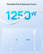 TROND Electrical Outlet Extender 360° Rotating Plug with 20W USB C, 10ft - size: 10 FT 360° Rotating Plug