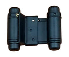 Self Closing Double Action Spring Door Hinge Saloon Matte Black 2 Inch - color: Matte Black, size: 2 Inch
