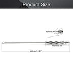 Utoolmart Steel Wire Cleaning Brush, Spiral Power Tube Cleaning Tool, Bottle Brush, 0.6-inch Diameter 12-inch Length, 10pcs - color: 10pcs, size: 1.5cm