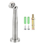 uxcell 6.7" Magnetic Door Stoppers, Wall Floor Mounted Magnetic Door Catch Holder, Stainless Steel Door Stops for Bedroom, Bathroom, Kitchen, Office, Silver - size: 6.7"