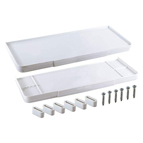 EZ-FLO 40271 Universal Toilet Tank Replacement Cover, White