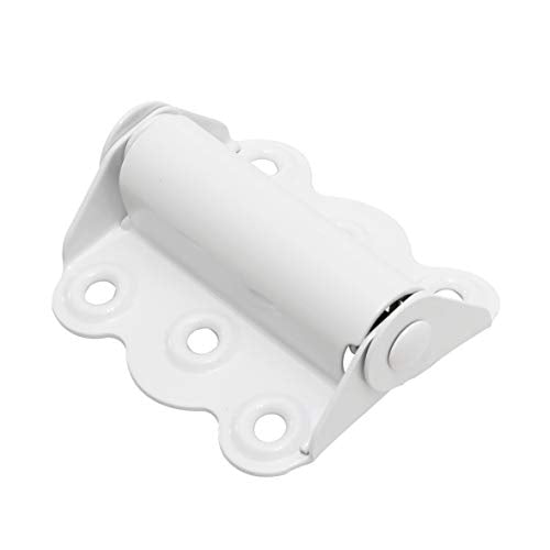 Litepak Screen Door Hinge Professional Grade Hardware Self-Closing Easy Install (2 Pack, White) - color: White, size: 2 Pack