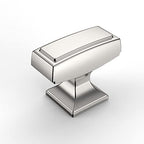 Amerdeco 10 Pack Brushed Satin Nickel Cabinet Knobs 1.4 Inch(35mm) Single Hole Cabinet Handles Dresser Knobs Drawer Knobs and Pulls for Bathroom Cabinets ZH0010 - color: Brushed Satin Nickel, size: Single Hole