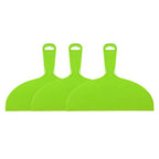 uxcell Putty Scraper 10" Plastic Flexible Putty Knives Disposable Spreader for Taping Drywall Wall Painting Green 3pcs - size: 10"