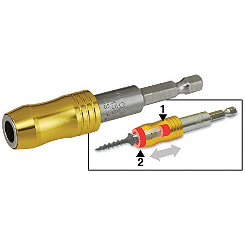 IVY Classic 45834 1/4" x 3" Mega-Magnetic Bit Holder, Impact Plus, 1-Piece - size: 3" Bit Holder, 1-Piece