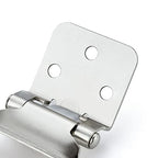 Ravinte Polished Chrome Cabinet Hinges 1/2 Inch Overlay, 60 Pack (30 Pairs) - color: Polished Chrome