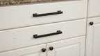 Alzassbg Antique Brass Cabinet Pulls and Handles 10 Pack, AL3061MB - color: Matte Black, size: 5" Hole Center