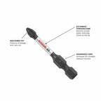 BOSCH SDMS48 48-Piece Assorted Impact Tough Screwdriving Custom Case System Set for Screwdriving Applications - size: 48-Piece Set, style: Screwdriving