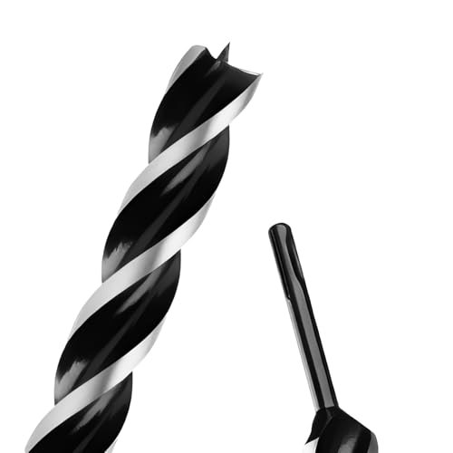 1-1/5" x 32" Auger Drill Bit with SDS Plus Shank for Wood - size: 1-1/5"x32"