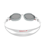 Speedo Unisex-Adult Swim Goggle Biofuse 2.0 - color: White/Red/Light Smoke