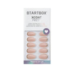 BTArtbox Press On Nails, Gold End, Short Almond, Gold Foil, 32Ct - color: A-Gold End