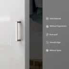 20 Pack 3.75 Inch Brushed Nickel Cabinet Pulls, Kitchen Hardware - color: Brushed Satin Nickel, size: 3.75"/96MM Hole Center, style: 20 Pack