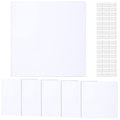 Sosation 6 Pack Ceiling Cover Plate Wall Hole Cover, White, 14 Inch - color: White, size: 14 Inch