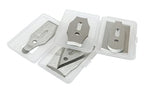 Contour Scraper Replacement 6 Stainless Steel Blades - style: Replacement Blades