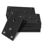 35‑Pack Flat Metal Brackets, 3.12" 304 Stainless Steel Brackets - size: 35PCS-3.15'' Flat Plates