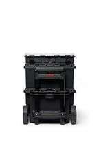 Keter Stack N Rolling Tool Box Modular Storage System 4 Piece - color: Black/Red, size: 4PC System
