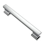 Alzassbg Polished Chrome Cabinet Pulls and Handles 10 Pack, AL3061CP - color: Polished Chrome, size: 5" Hole Center