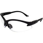Global Vision Safety Shop Glasses - color: Black Frame/Clear Lens