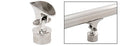 CRL Polished Stainless Adjustable Saddle for 2" Tubing - HR20VAPS
