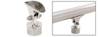 CRL Polished Stainless Adjustable Saddle for 2" Tubing - HR20VAPS