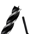 1-1/6" x 12" Auger Drill Bit with SDS Plus Shank for Wood - size: 1-1/6"x12"