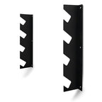 CZWL&HG Garage Tool Organizer Wall Mount – Heavy-Duty Solid Steel Rack for Shovels, Rakes, Long-Handled Tools – Horizontal Shed/Yard Storage Holds 250 lbs with Rustproof Mounts
