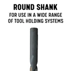 Drill America #5 High Speed Steel Black & Gold KFD Split Point Drill Bit (Pack of 12), KFD Series - size: #5