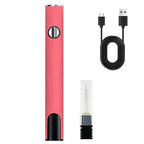 Wlizyzfhy Rechargeable Thread Burner kit，Tool Burning Pen(pink) - color: Pink