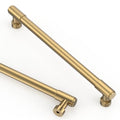 Asidrama Champagne Bronze Kitchen Cabinet Pulls,10 Inch,10 Pack - color: Champagne Bronze, size: 10" Hole Center