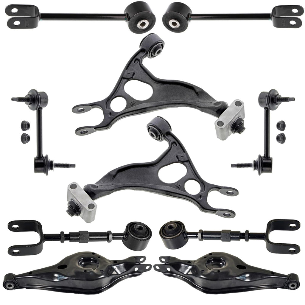 Rear Upper & Lower Control Arms & Links For Ford Explorer 2011 2012 2013 2019