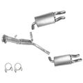 For 1986-1990 Chevrolet Corvette Exhaust System Rear Y Pipe With Dual Mufflers