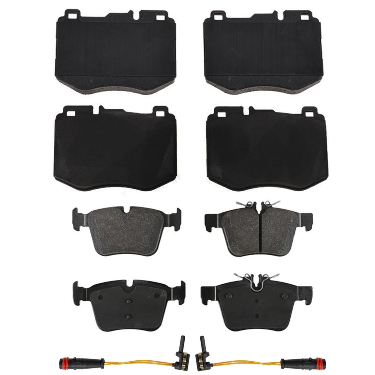 Front & Rear EPS Brake Pads For Mercedes Benz C300 AMG Sport Package 2015-2021