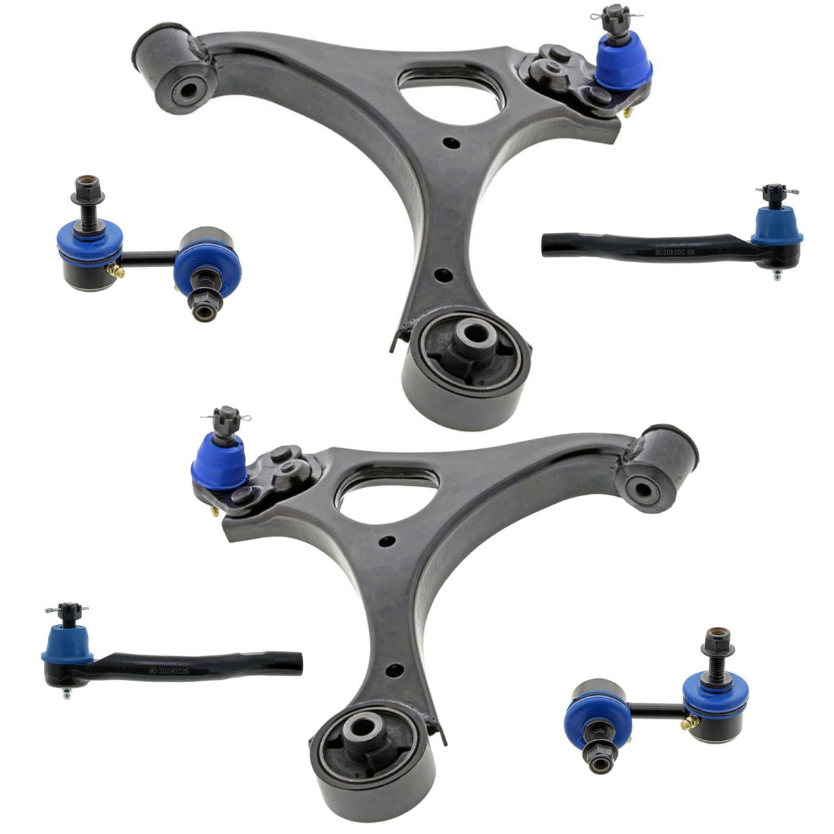 Front Control Arms Greaseable for Honda Civic 1.8L 2006 2008 2009 2010 2011