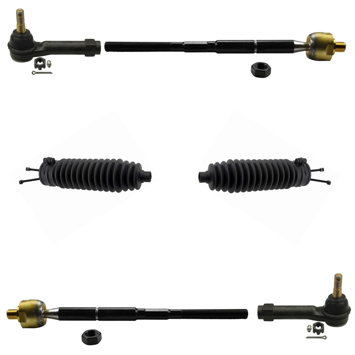 Inner and Outer Tie Rods Boots For Jeep Compass 2007 2010 2011 2013 2015 2017