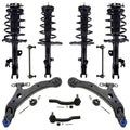 Front & Rear Struts Control Arms Tie Rods & Links For Toyota Camry V6 2007-2011