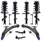 Front & Rear Struts Control Arms Tie Rods & Links For Toyota Camry V6 2007-2011