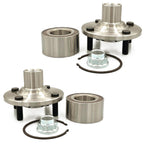 2 Front Hub & Hub Bearing Kit for Scion iQ 2012-2015 Toyota Yaris 2006-2019