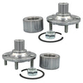 2 Front Hub & Hub Bearing Kit for Mazda MPV Van 2000 2001 2002 2004 2005 2006