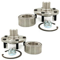 2 Front Hub & Hub Bearing Kit for Hyundai Tiburon 2.7 Engine 2003 2004 2007 2008