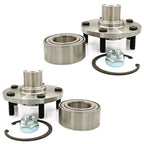 2 Front Hub & Hub Bearing Kit for Hyundai Tiburon 2.7 Engine 2003 2004 2007 2008