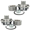 2 Front Hub & Hub Bearing Kit for Honda Accord 2008 2009 2010 2011 2012