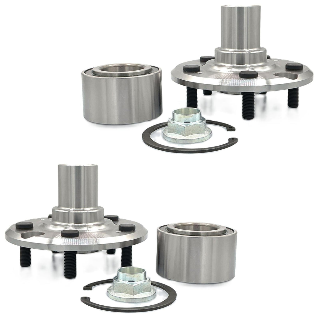 2 Rear Hub & Hub Bearing Kit for Lexus LS400 1993 1995 1998 2000 Rear